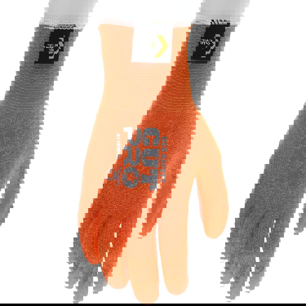 Cut & Puncture-Resistant Gloves: Size 2XL, ANSI Cut A4, ANSI Puncture 3, Kevlar